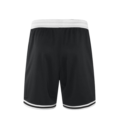 Classic Stripe Trim Zip Pocket Sports Shorts 160 GSM