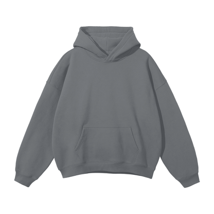 Streetwear Oversized Solid Colour Fleece Hoodie 350 GSM