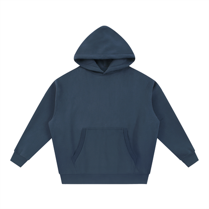 Essential Oversized Boxy Fit Fleece Hoodie