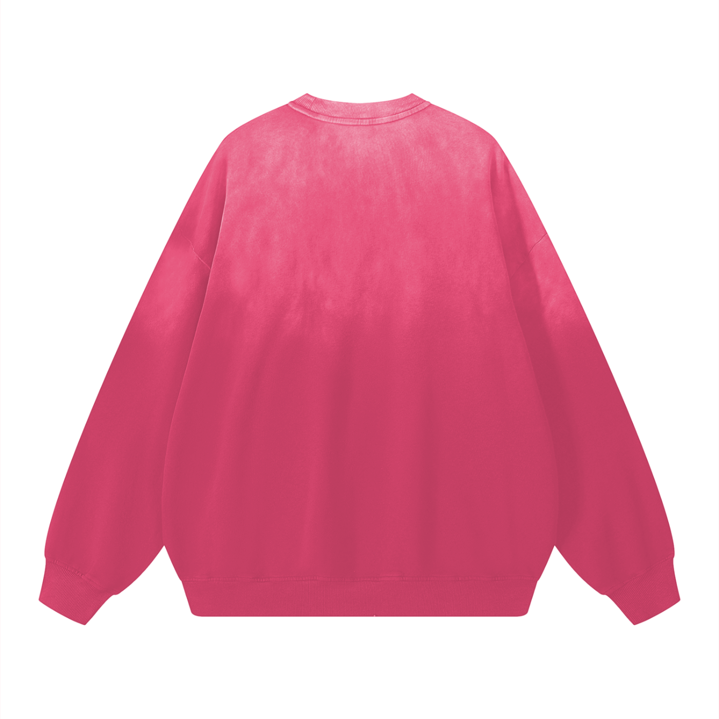sunfade drop-shoulder cotton sweatshirt