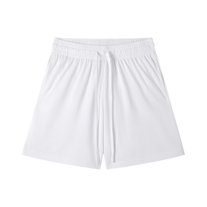 Mesh Drawstring Shorts