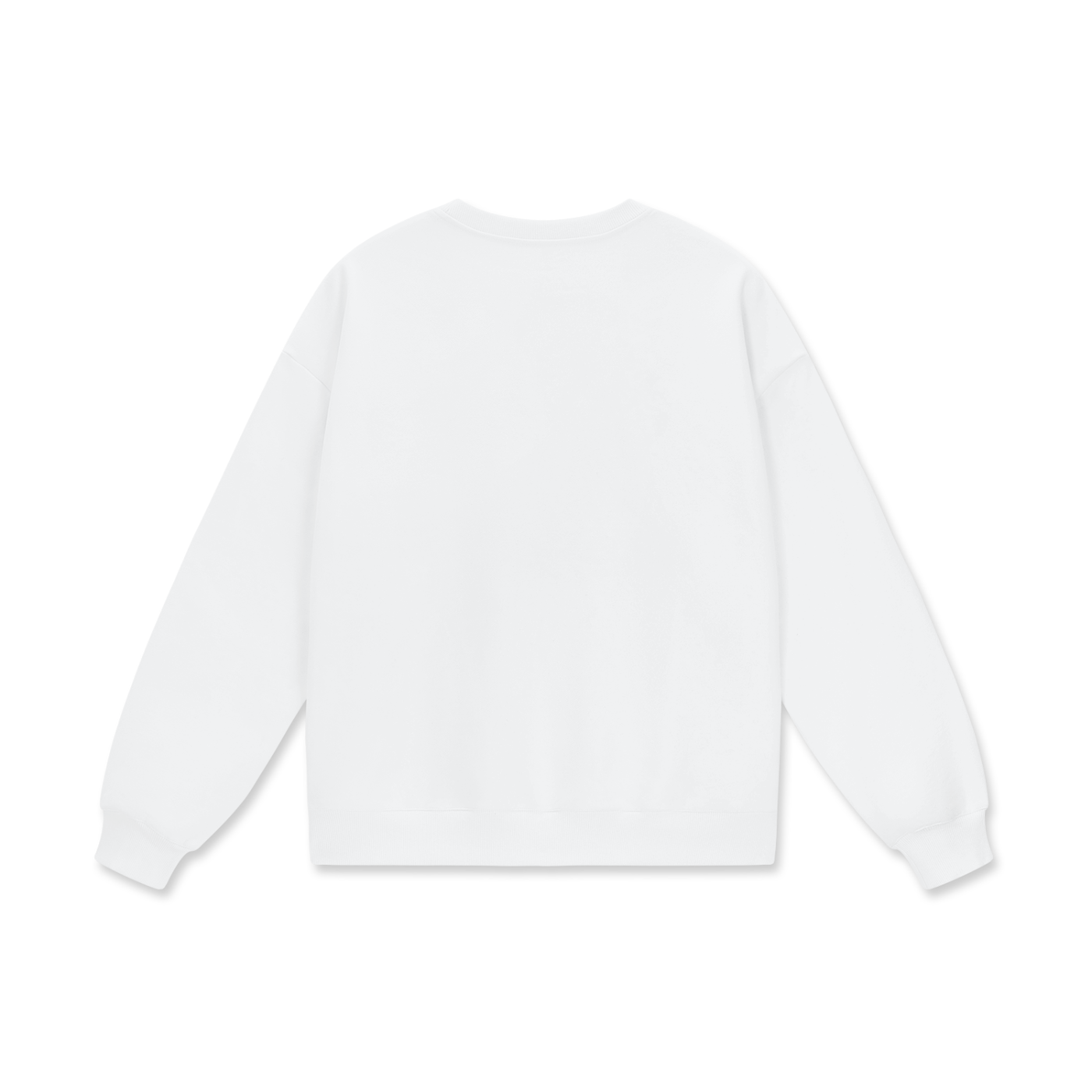 heavyweight drop shoulder sweatshirt