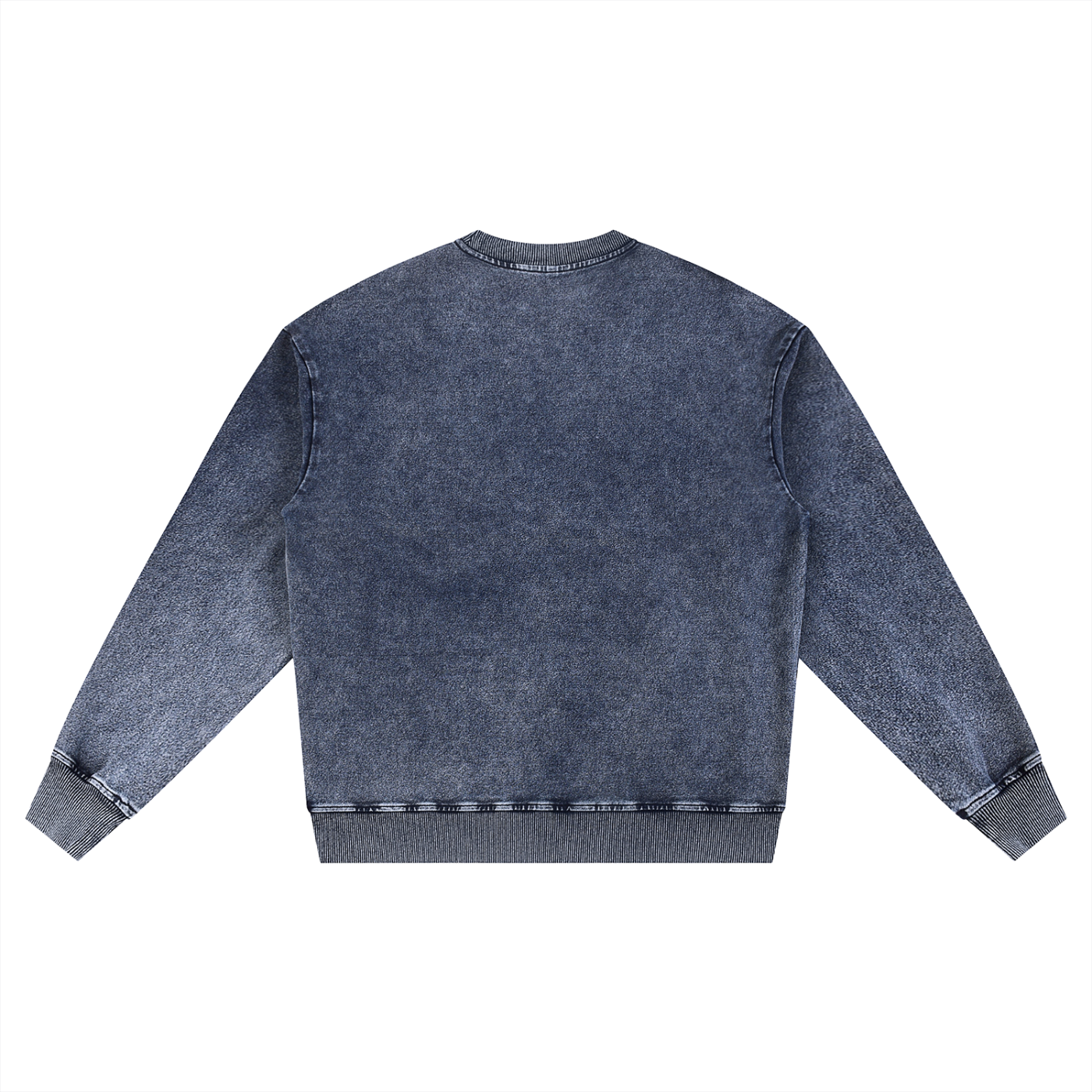 acid wash oversized crewneck sweatshirt