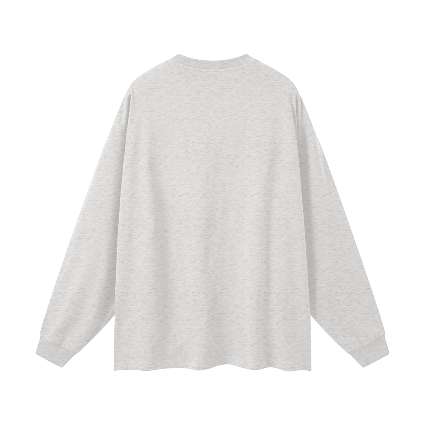 oversized unisex long sleeve t-shirt