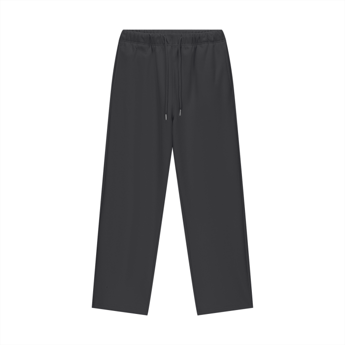 fleece lined straight leg joggers 460 gsm