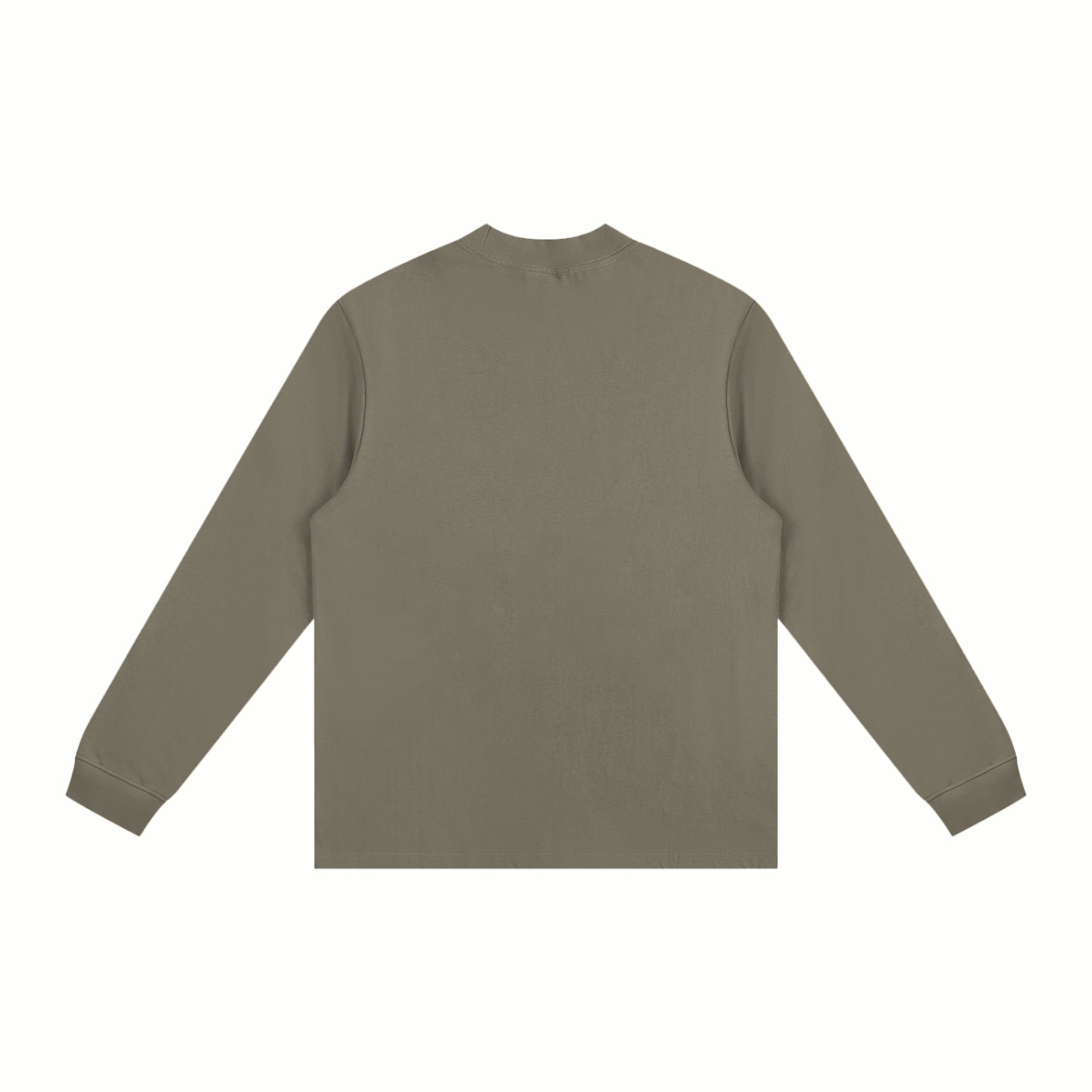 essential non-shrink mock neck sweatshirt