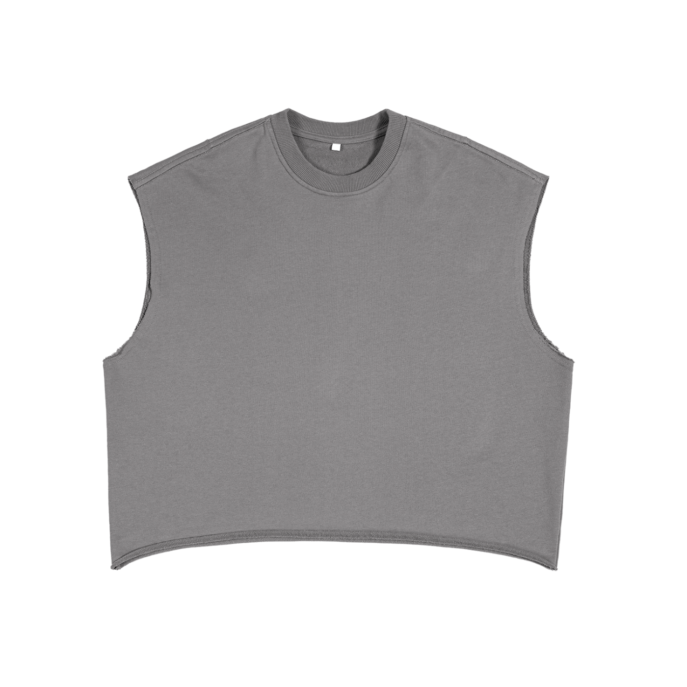 french terry boxy tank top