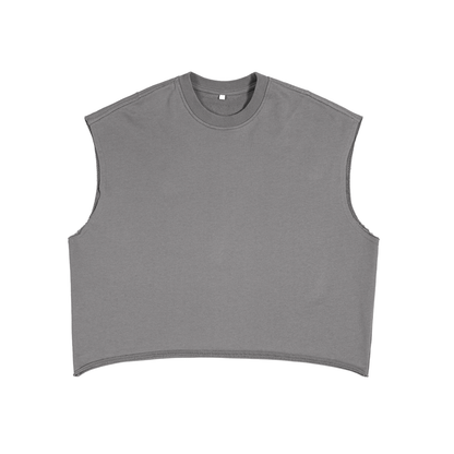 French Terry Boxy Tank Top