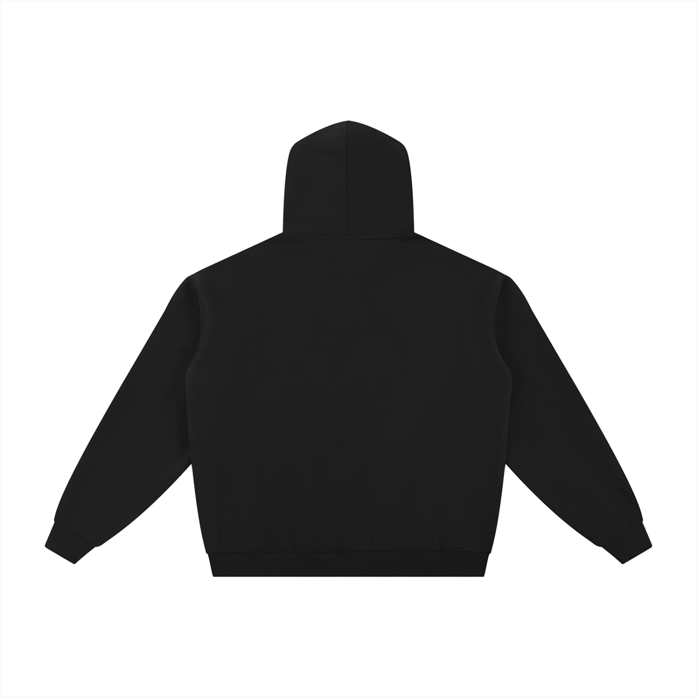 essential fleece zip-through hoodie
