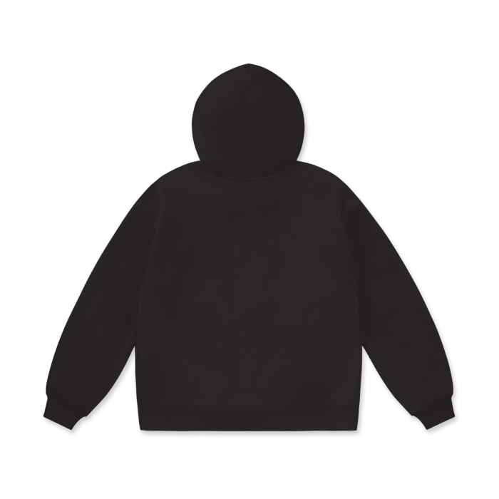 oversized heavyweight fleece hoodie 460 gsm