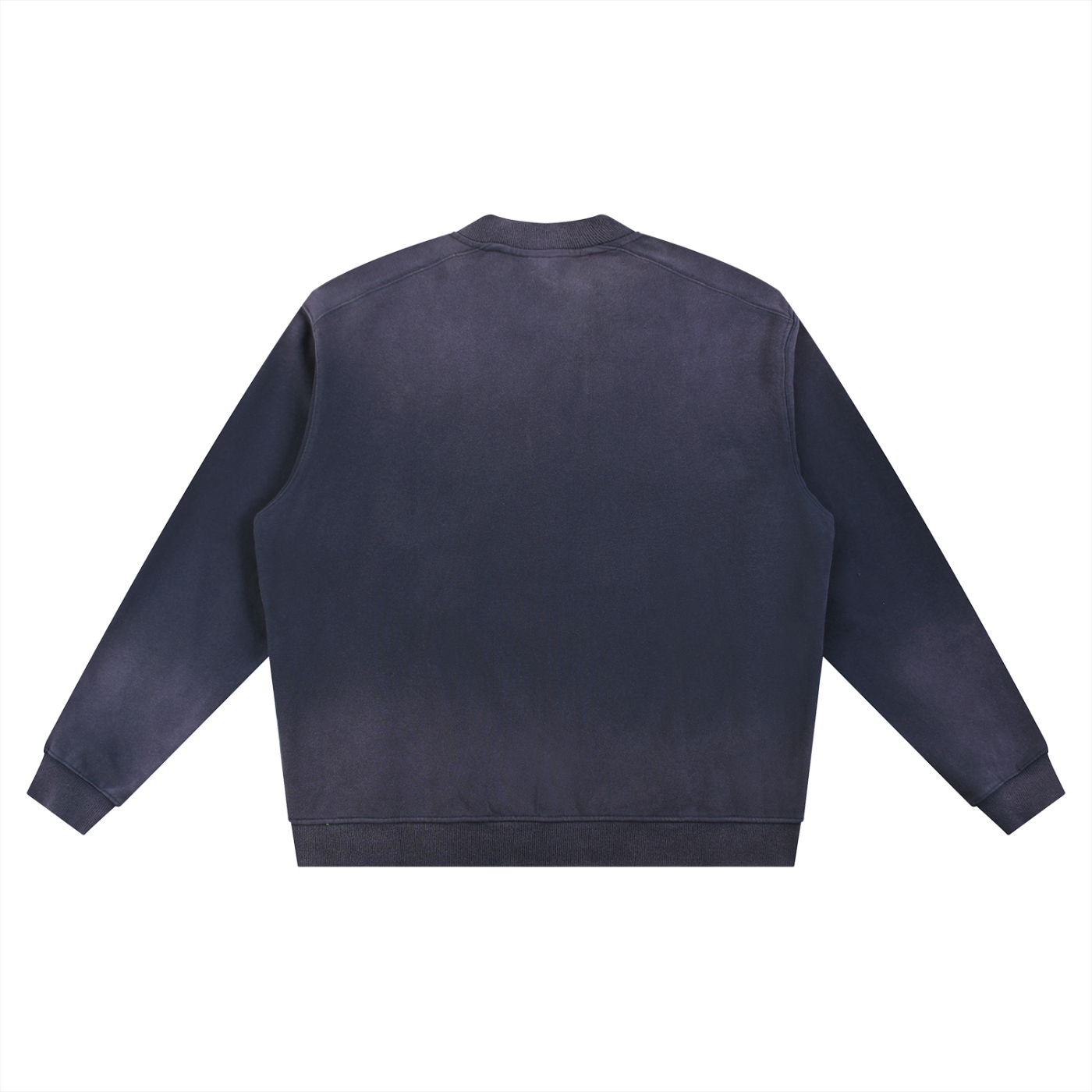 sun fade heavyweight baseball jacket