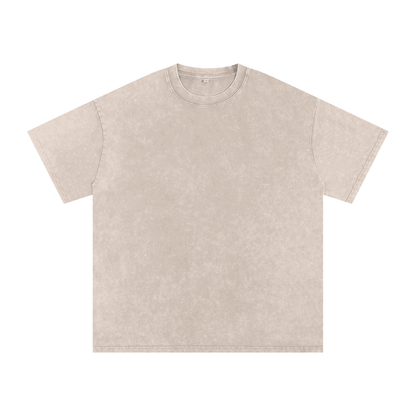 Acid Washed Oversized Cotton T-Shirt