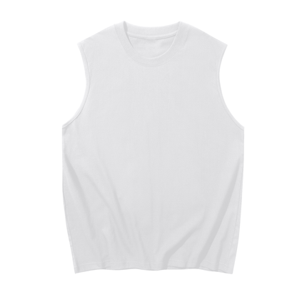 Sleeveless Cotton Tank Top