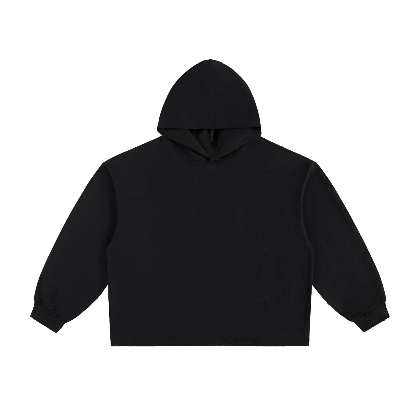 essential heavyweight oversized drawstring hem hoodie