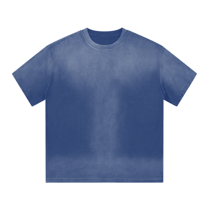 “I” Shape Gradient Washed T-Shirt