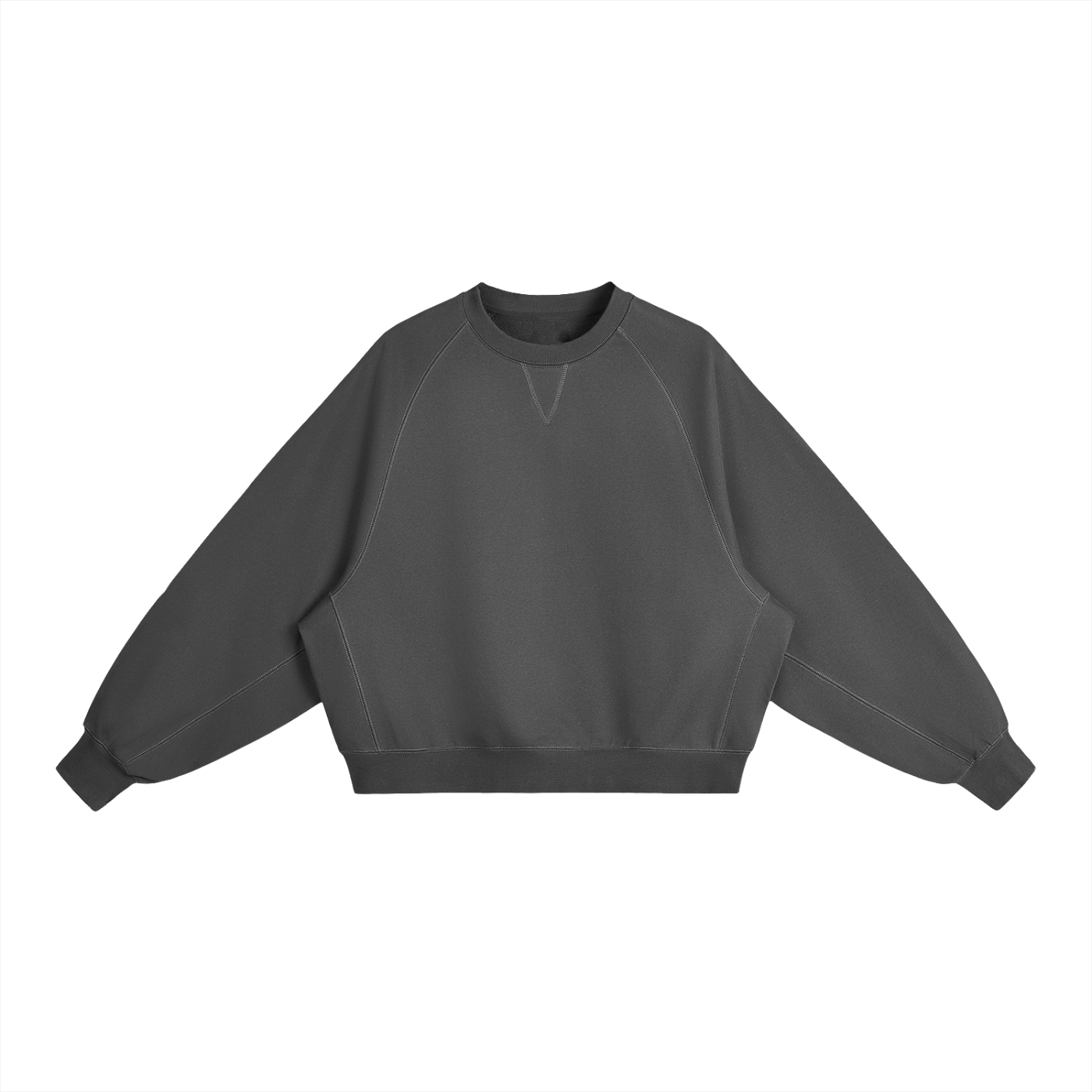 essential heavyweight dolman sleeve boxy sweatshirt