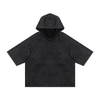 Acid Washed Hooded Boxy T-Shirt