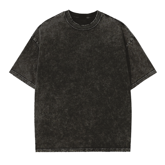 Edge Frayed Vintage Washed T-Shirt 250 GSM