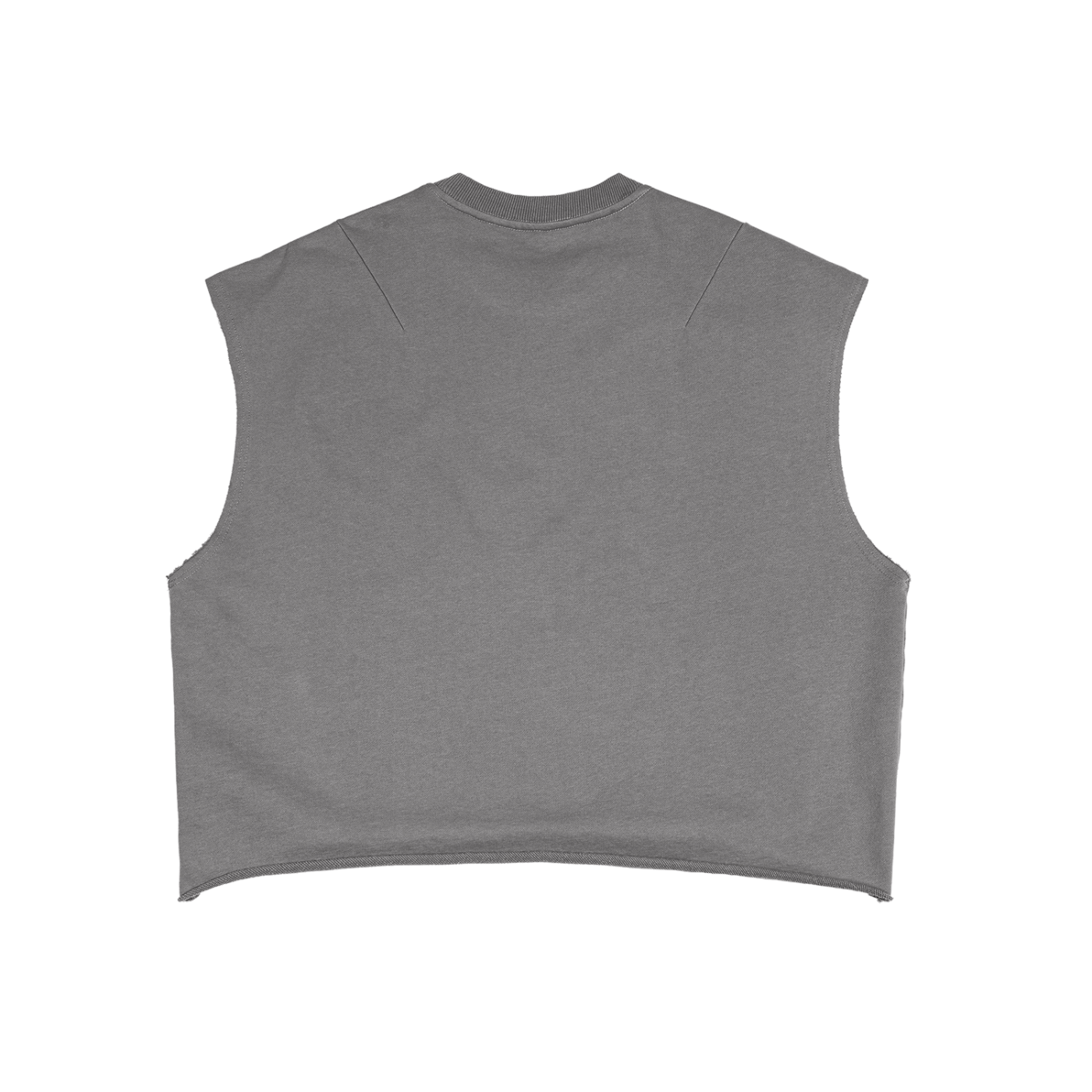 french terry boxy tank top