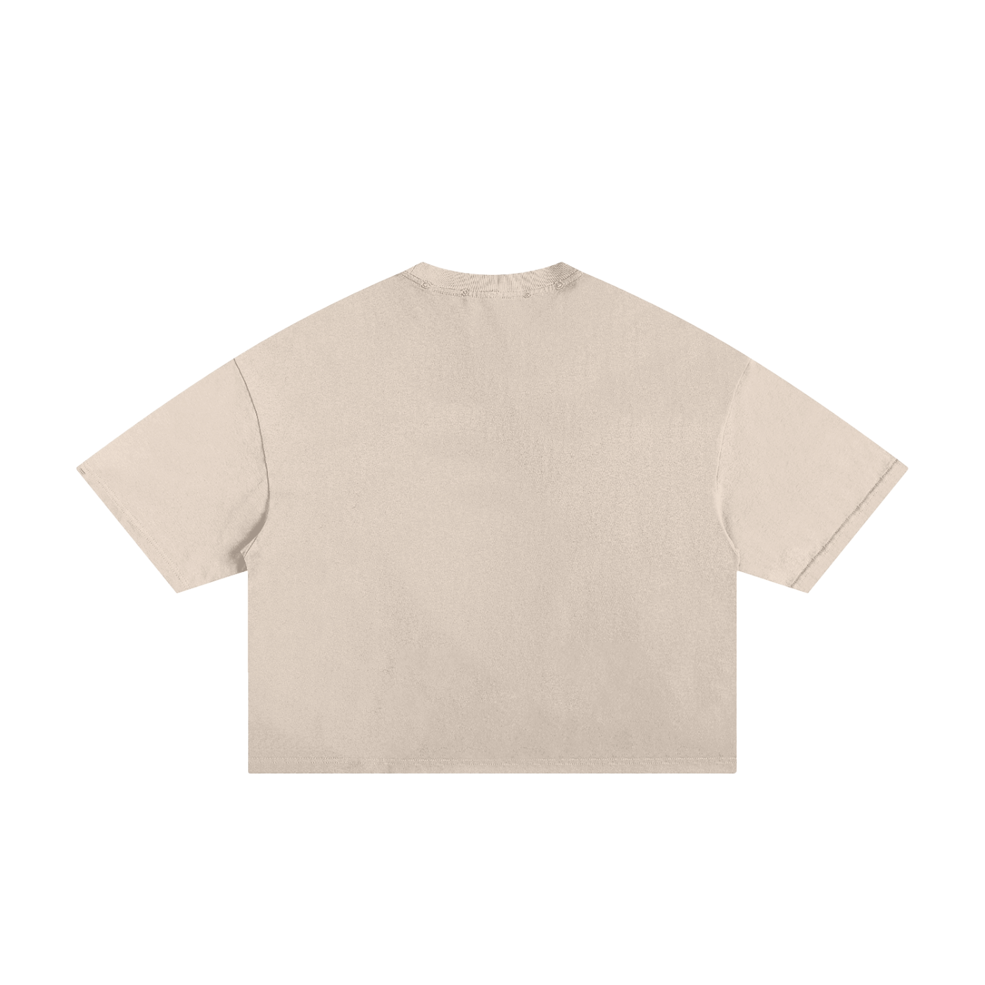 classic frayed boxy tee