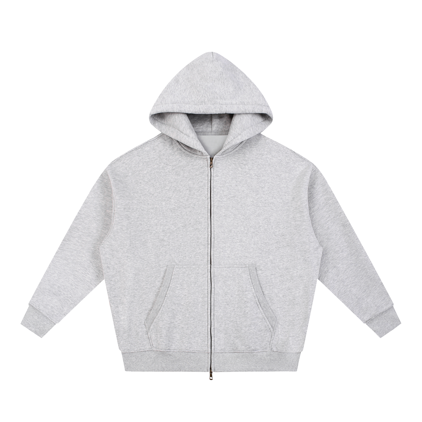 essential oversized fleece boxy hoodie