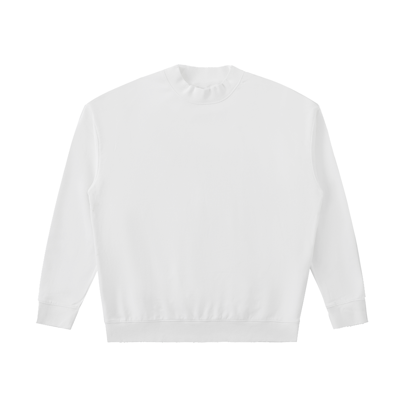 drop shoulder crewneck sweatshirt
