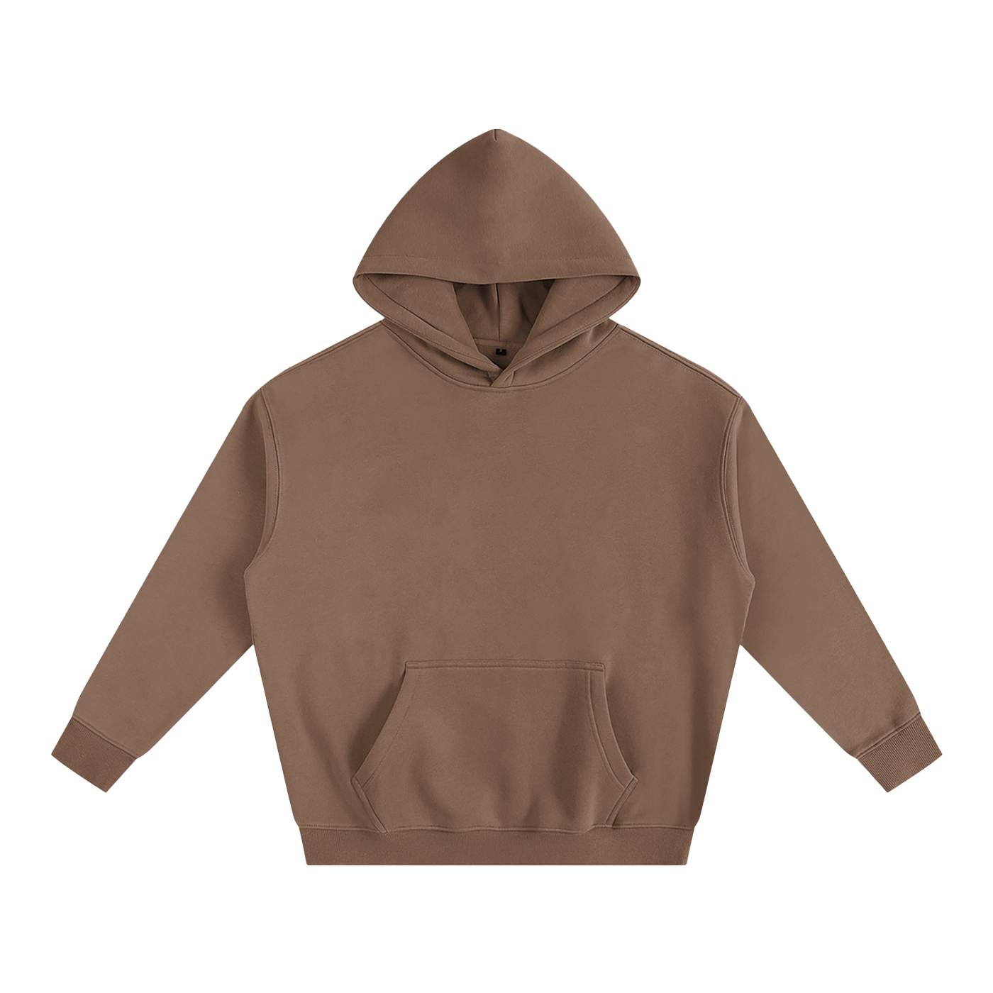 oversize fleeced hoodie