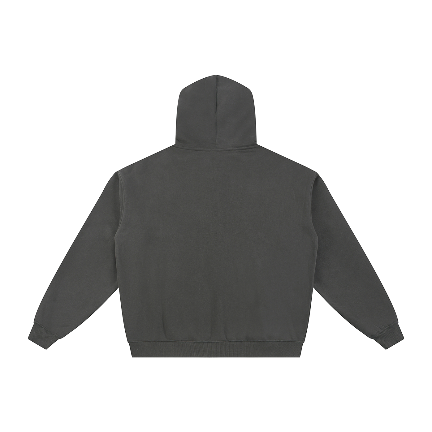 essential fleece zip-through hoodie