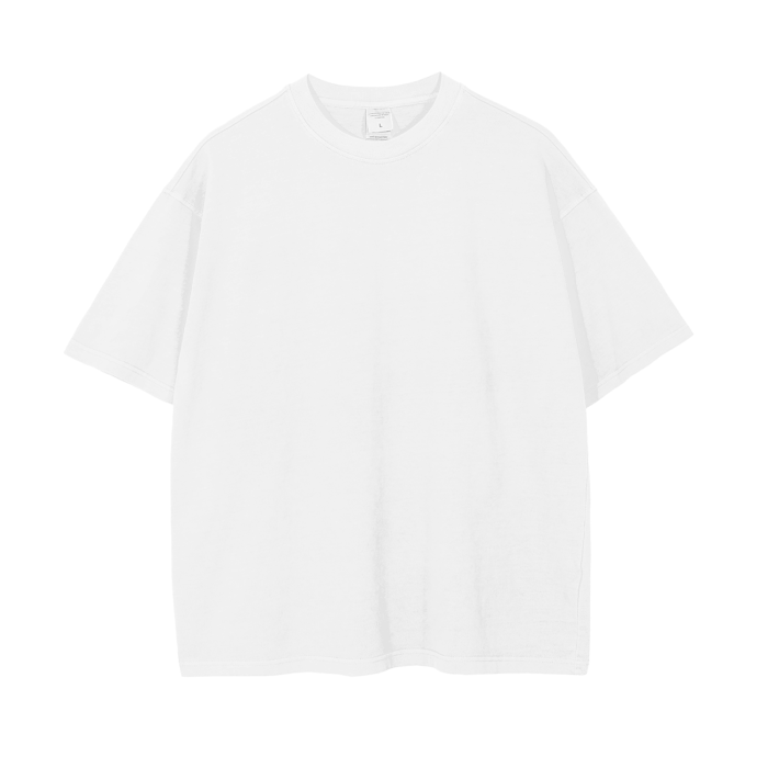 vintage wash drop shoulder t-shirt 250 gsm