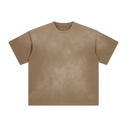 Monkey Washed All-Over Drop Shoulder T-Shirt 250 GSM