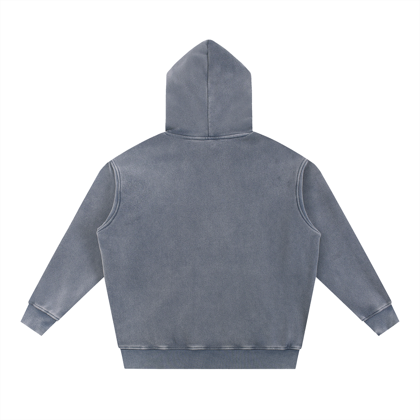 acid wash fleece oversize hoodie
