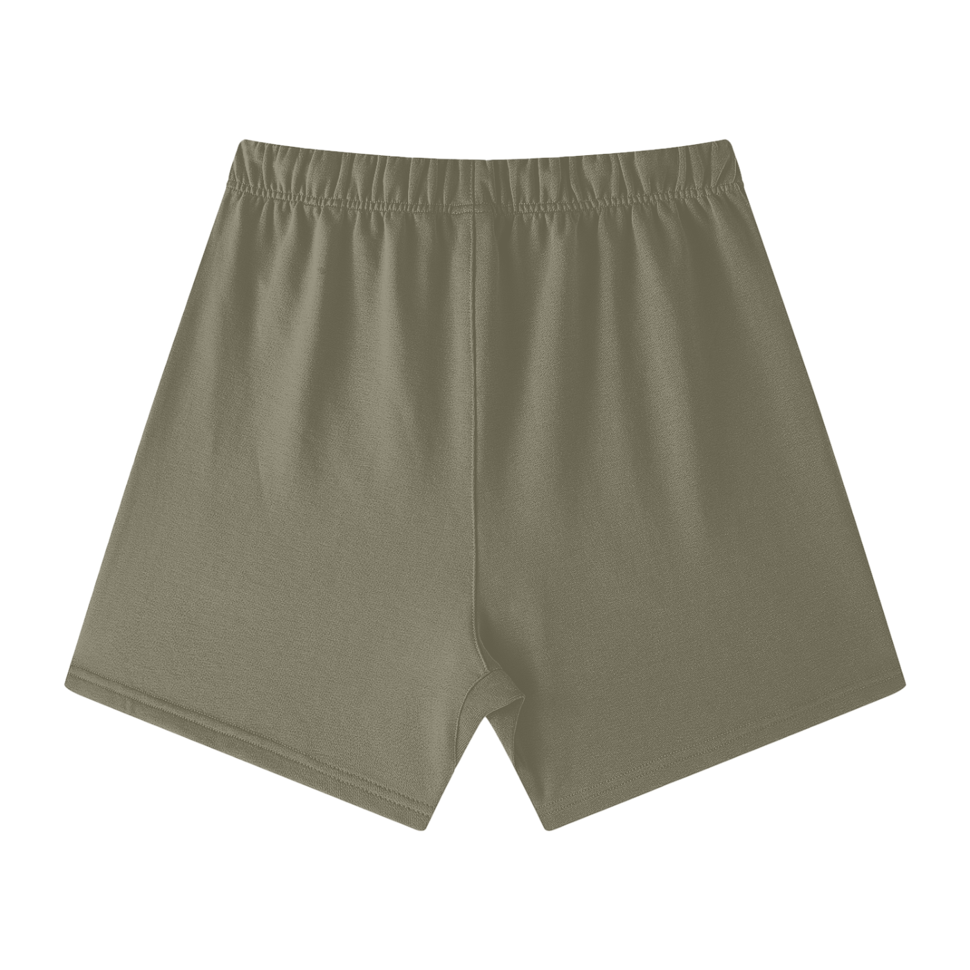 earth tone loose fit cotton shorts