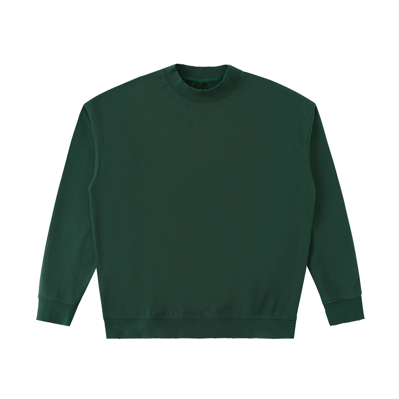 drop shoulder crewneck sweatshirt