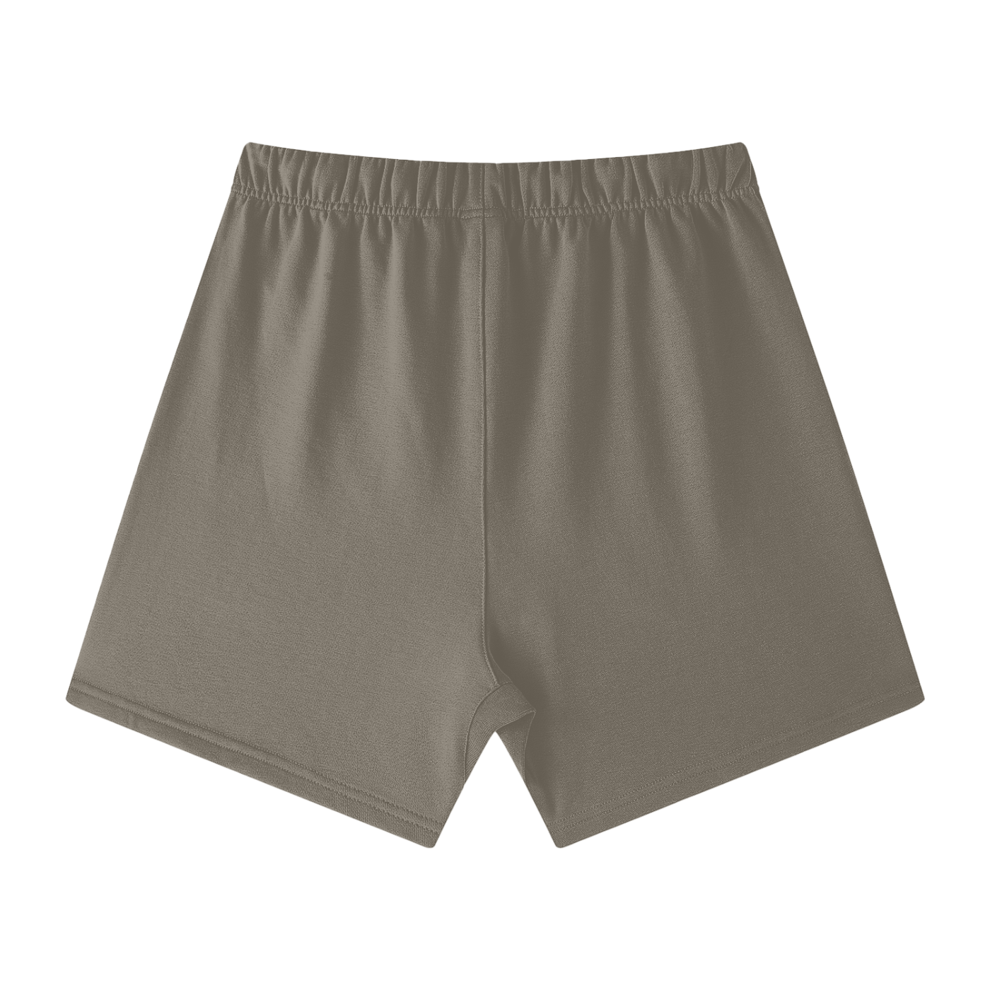 earth tone loose fit cotton shorts