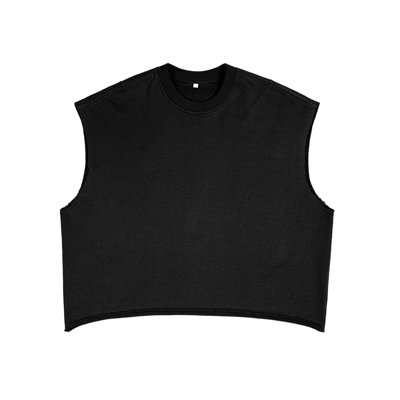 french terry boxy tank top