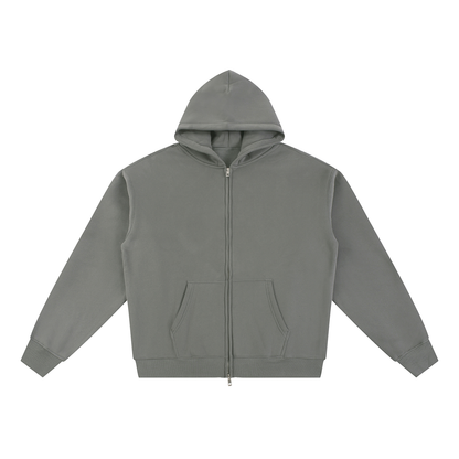 Essential Fleece Zip-Through Hoodie