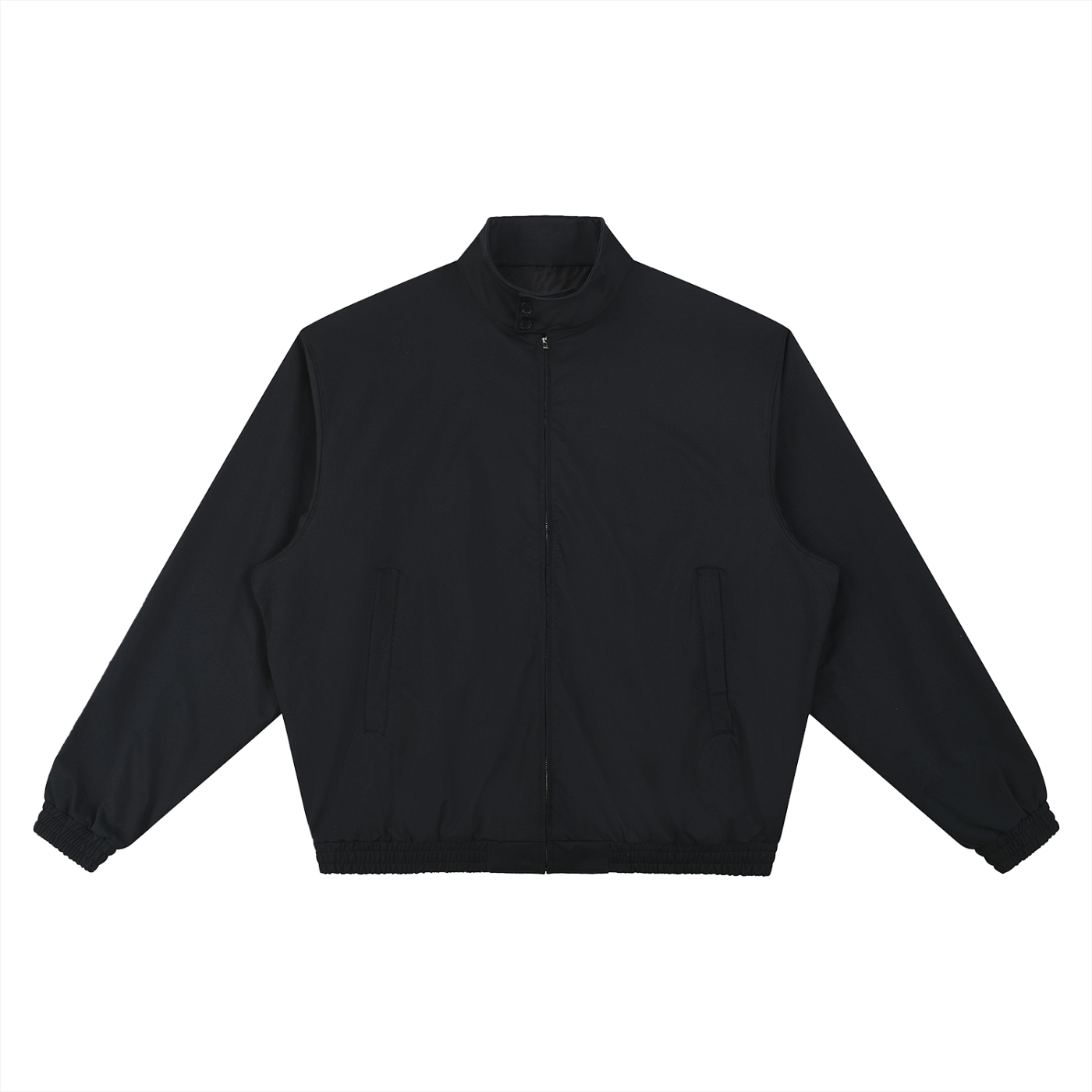 stand collar bomber jacket