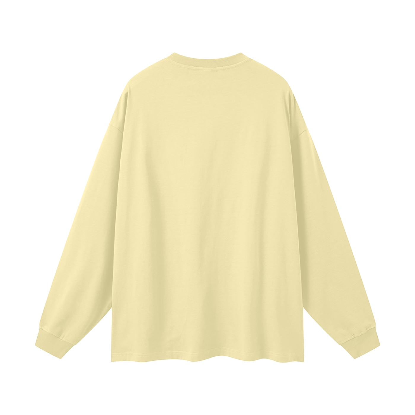 oversized unisex long sleeve t-shirt