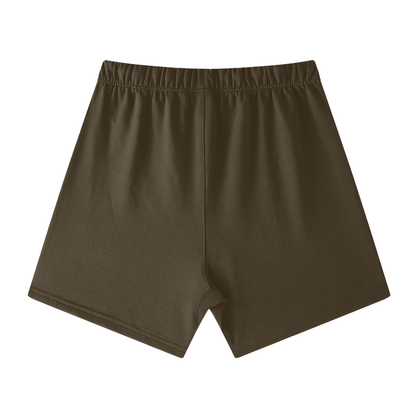 earth tone loose fit cotton shorts