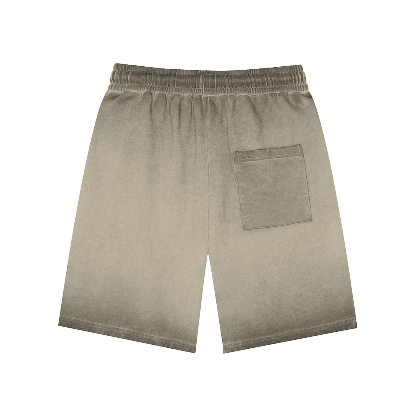 reverse dyed sweatshorts