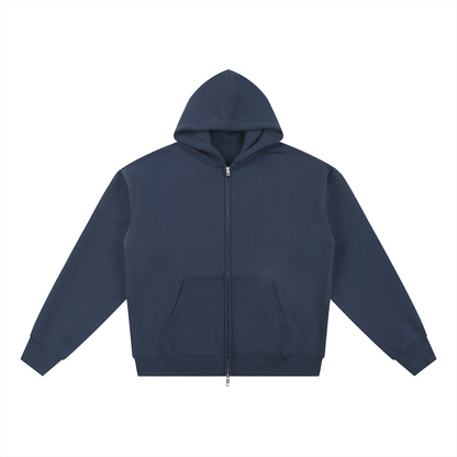 Essential Fleece Zip-Through Hoodie