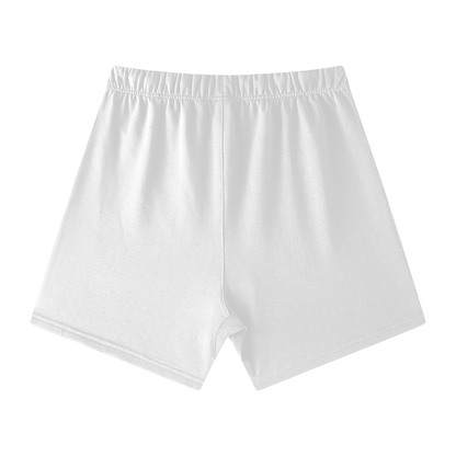 Earth Tone Loose Fit Cotton Shorts