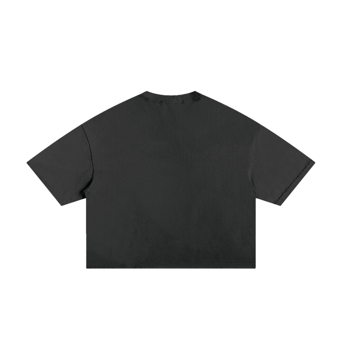 classic frayed boxy tee 250 gsm