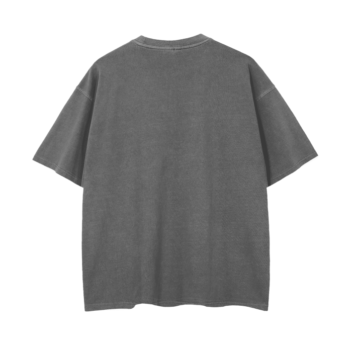 vintage wash drop shoulder t-shirt 250 gsm