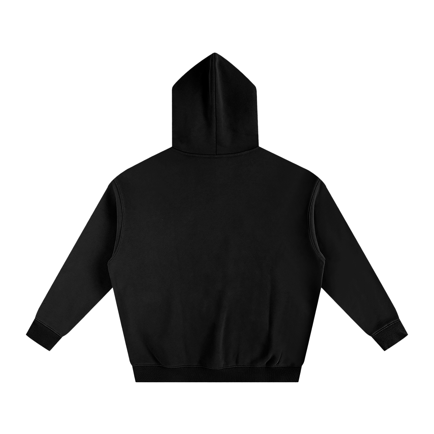 oversize fleeced hoodie