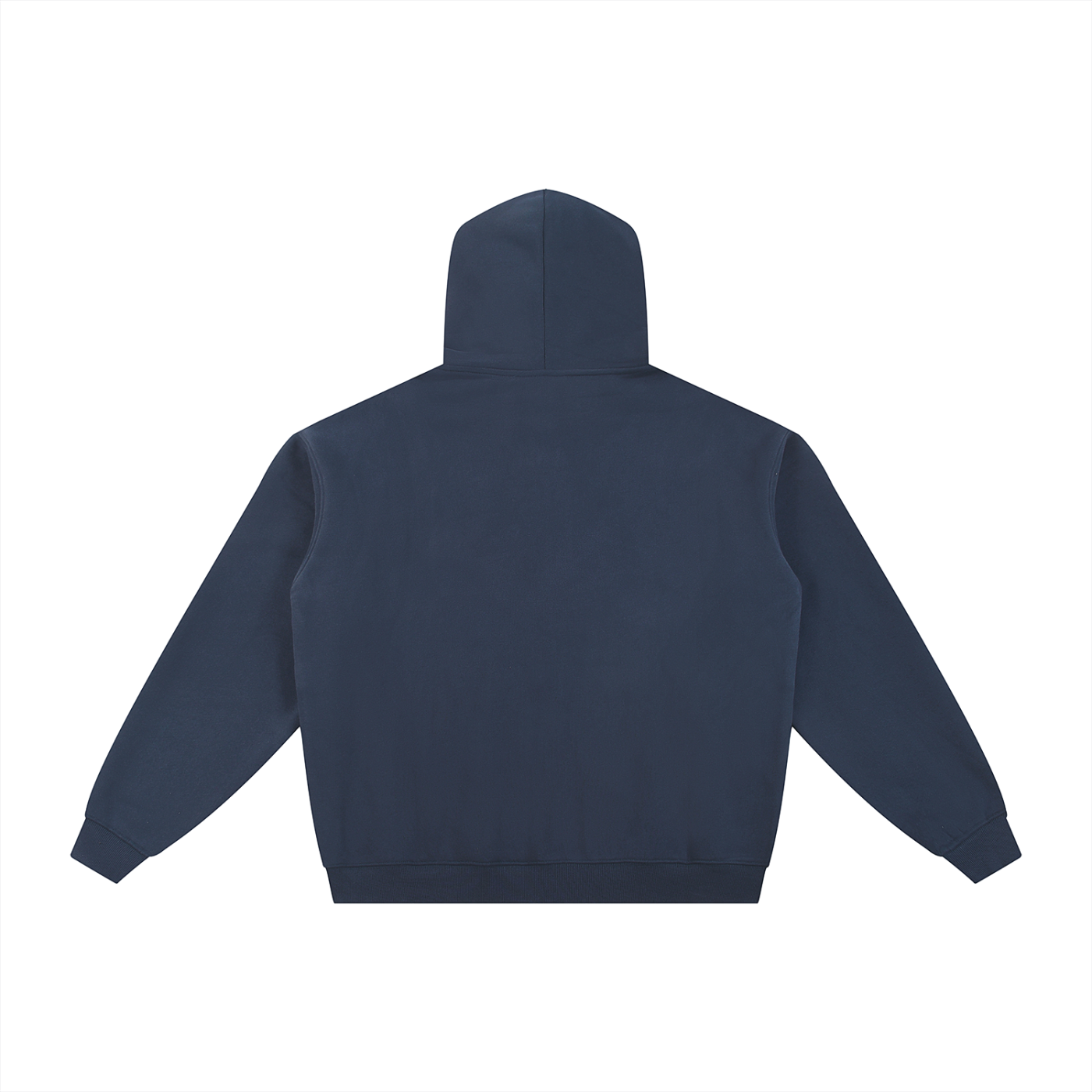 essential fleece zip-through hoodie