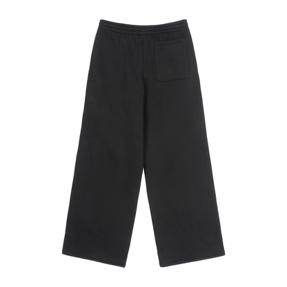 Fleece Drawstring Straight-Leg Joggers