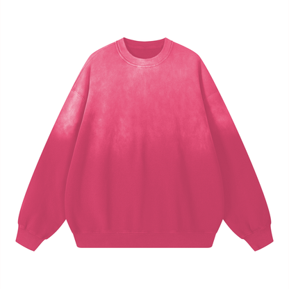 Sunfade Drop-Shoulder Cotton Sweatshirt