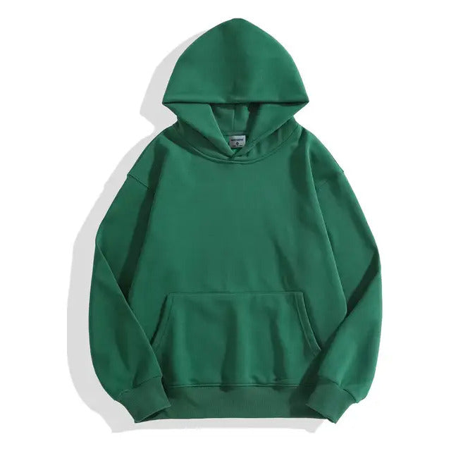 heavyweight fleece lined pullover hoodie 480 gsm