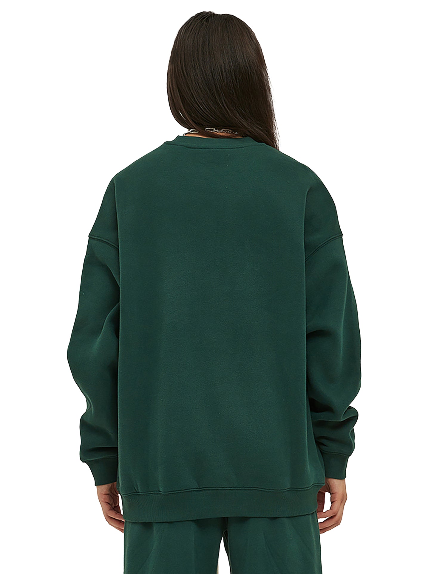 fleeced sweatshirt